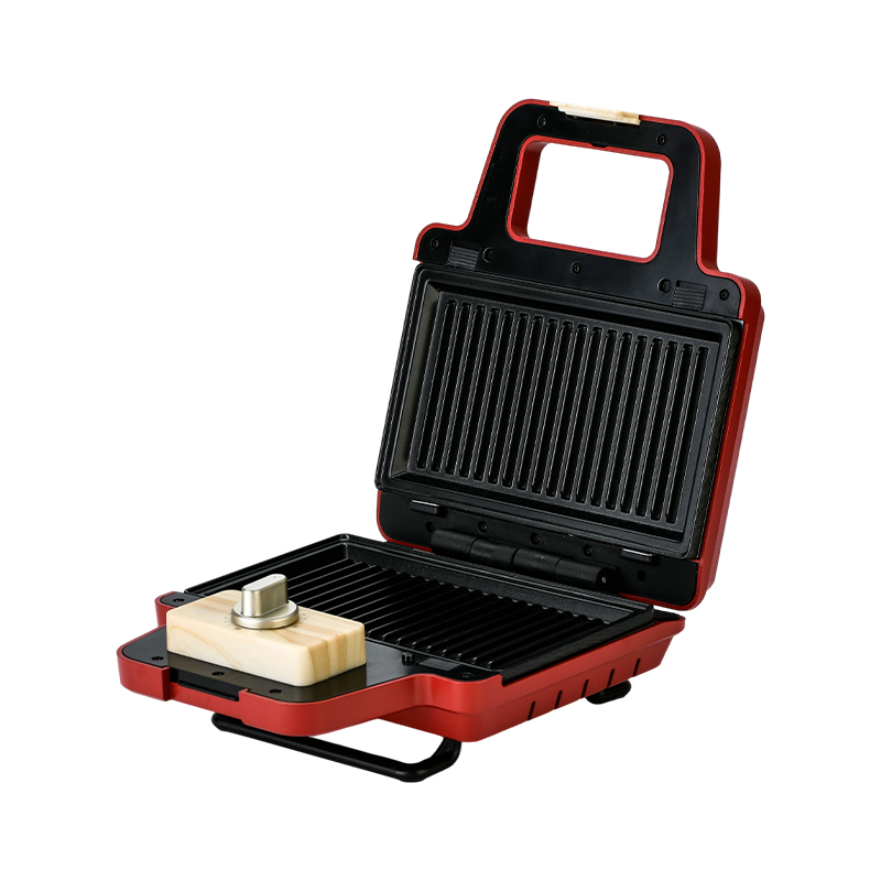 Déantóir Waffle Ceapaire Plátaí Inbhainte BJX-S008 800W 2-slice