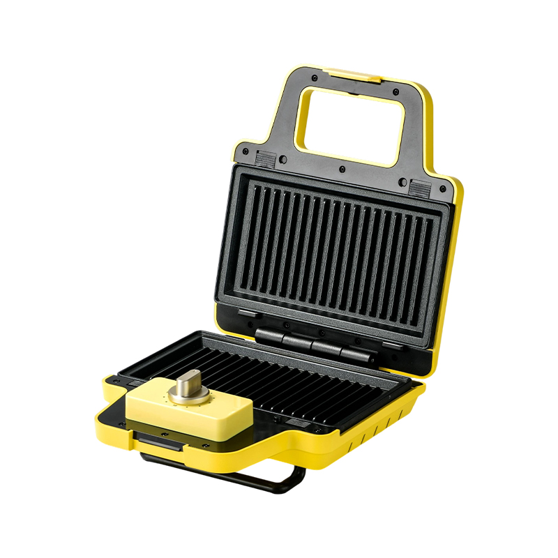 Déantóir Waffle Ceapaire Plátaí Inbhainte BJX-S008 800W 2-slice