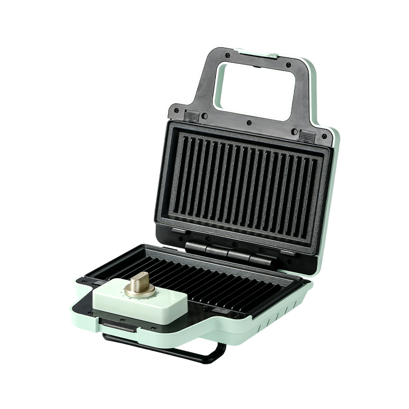 Déantóir Waffle Ceapaire Plátaí Inbhainte BJX-S008 800W 2-slice