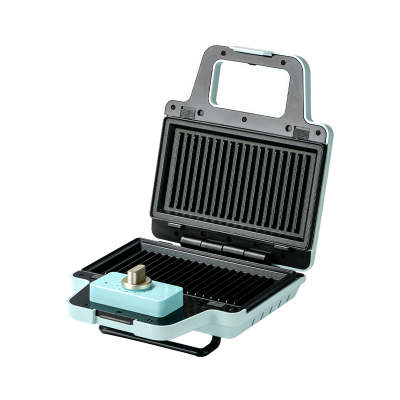 Déantóir Waffle Ceapaire Plátaí Inbhainte BJX-S008 800W 2-slice