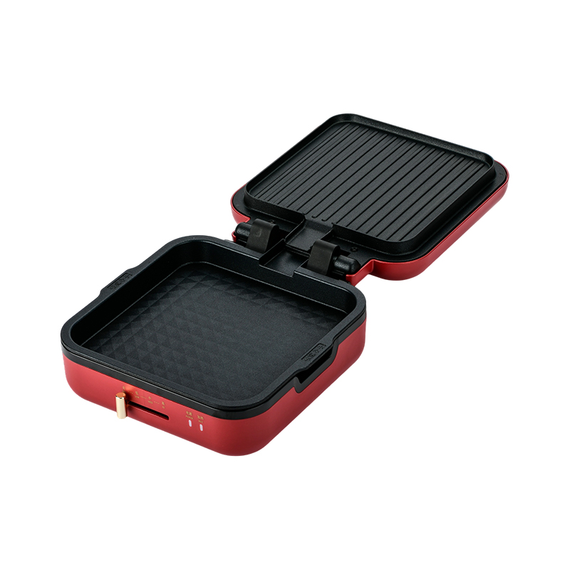 Pana Grill BJX-S017 24x24cm le Grill (Rialú Teochta + Láimhseáil Grán Adhmaid)