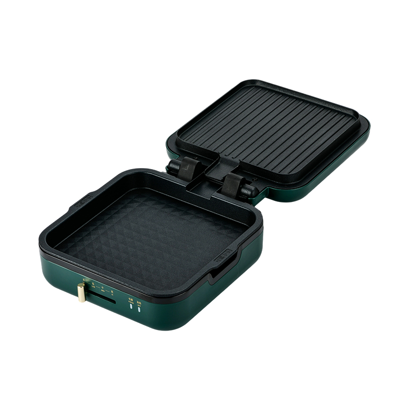 Pana Grill BJX-S017 24x24cm le Grill (Rialú Teochta + Láimhseáil Grán Adhmaid)