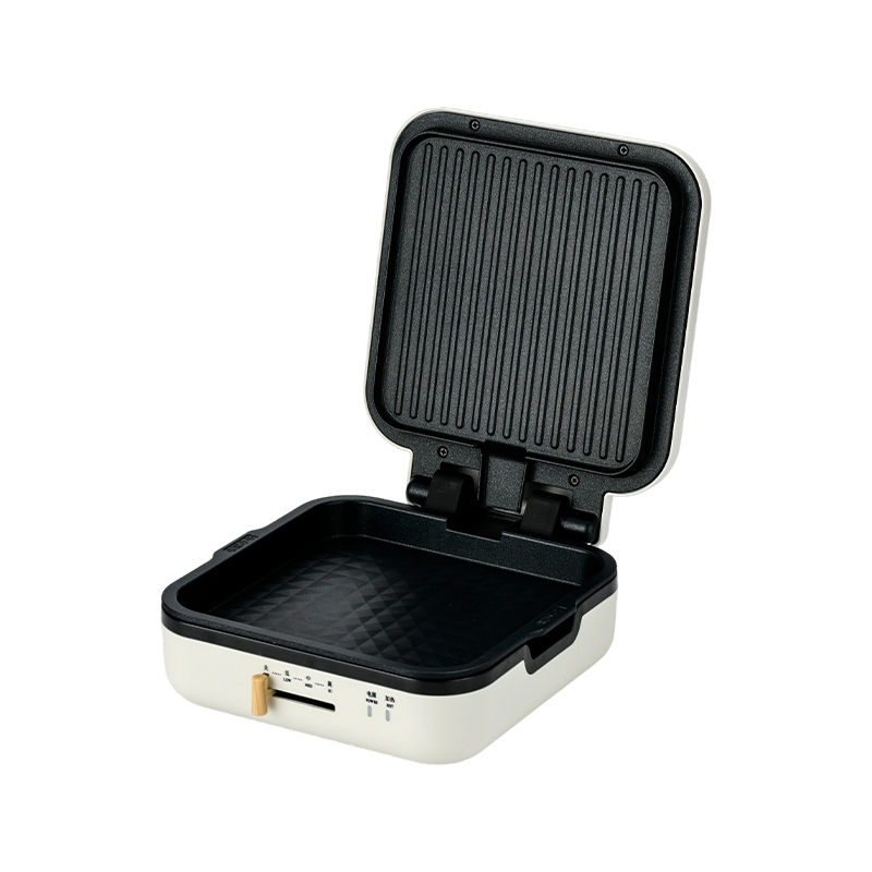 Pana Grill BJX-S017 24x24cm le Grill (Rialú Teochta + Láimhseáil Grán Adhmaid)