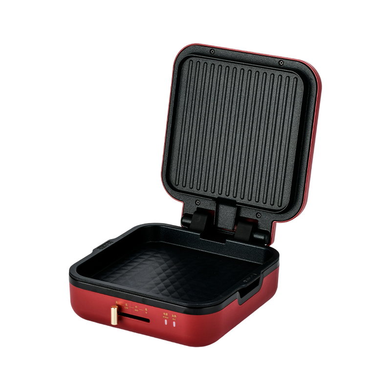 Pana Grill BJX-S017 24x24cm le Grill (Rialú Teochta + Láimhseáil Grán Adhmaid)