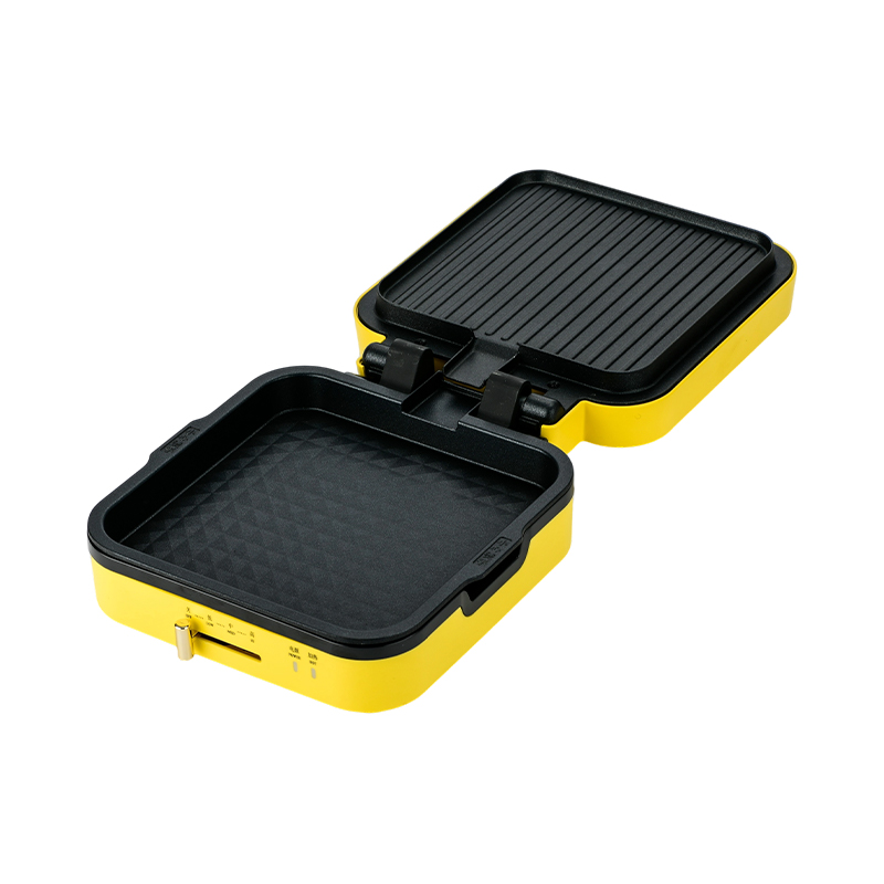 Déantóir Grill BJX-S018 24x24cm le Rialú Teochta & Plátaí Inbhainte