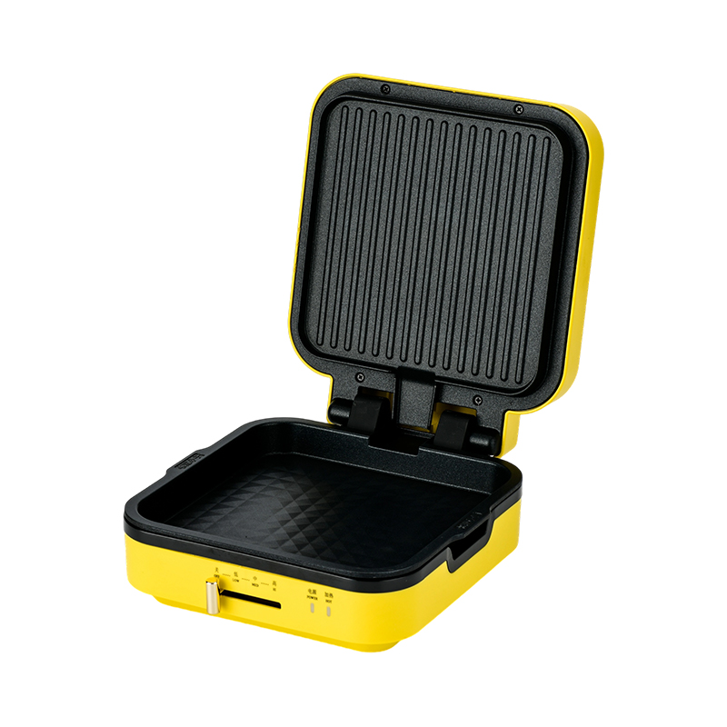 Déantóir Grill BJX-S018 24x24cm le Rialú Teochta & Plátaí Inbhainte