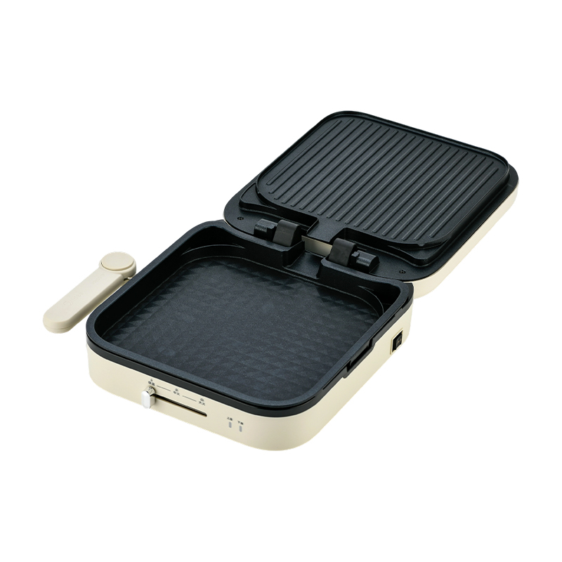 BJX-S023 28x28cm Pláta Mór le Panini Rialaithe Teochta & Déantóir Grill