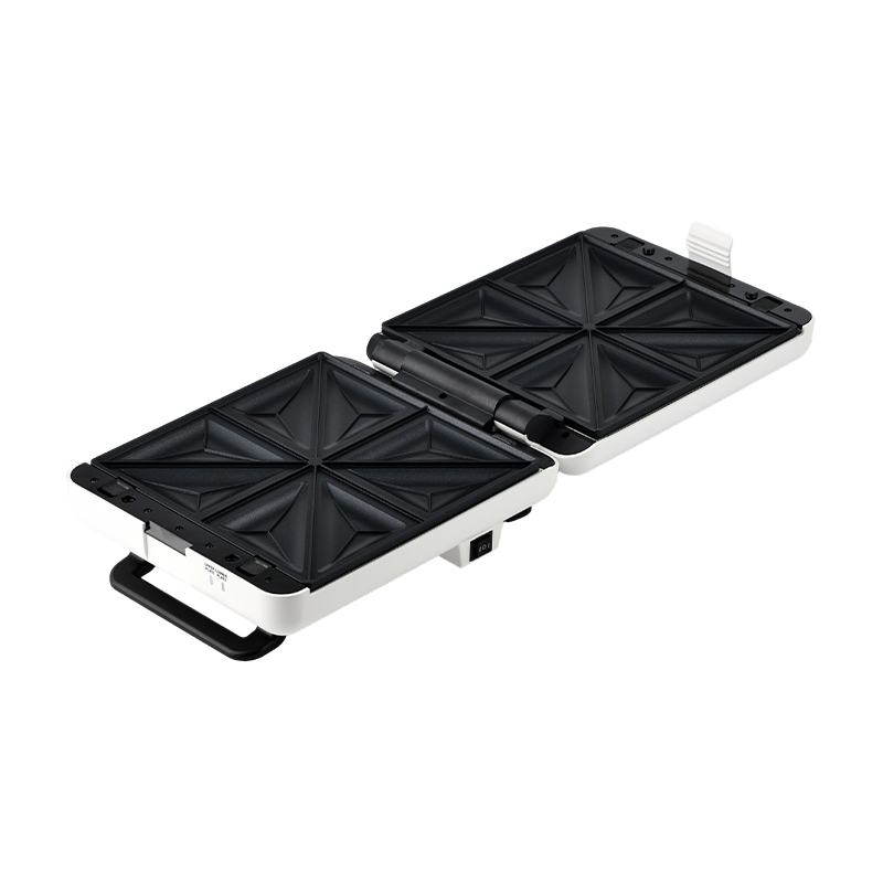 BJX-S026 4-Slice 180° Déantóir Grill Oscailte & Ceapaire le Rialú 3-leibhéal agus Tráidire Sileadh Ola